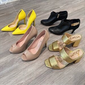 Sam Edelman, Vince Camuto, Jesica Simpson, Chinese Landry size 8 bundle